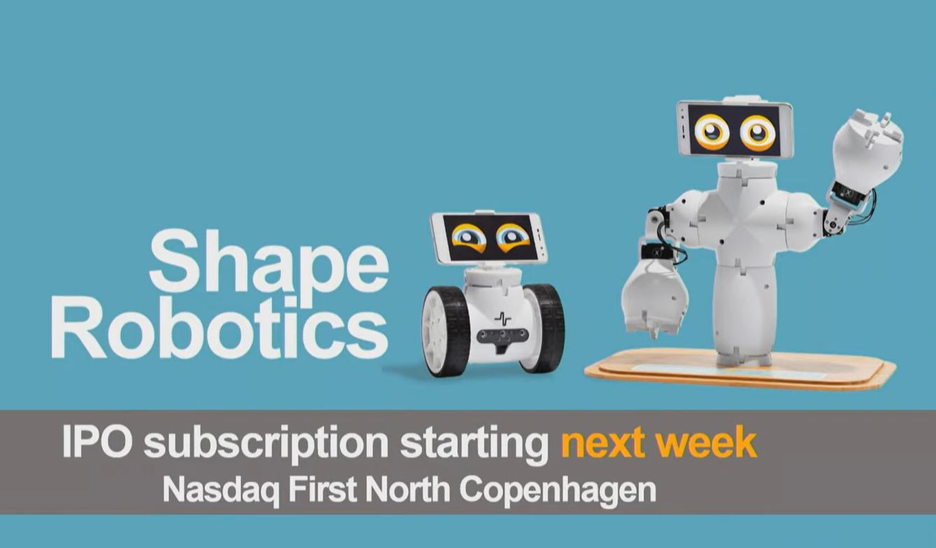 Shape Robotics IPO
