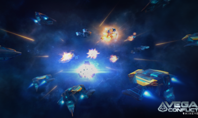 Spelgrafik från Vega Conflict