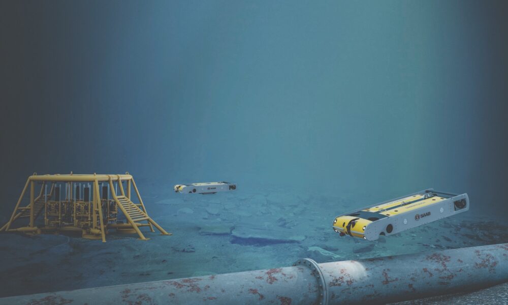Undervattensfarkosten Sabertooth från SAAB