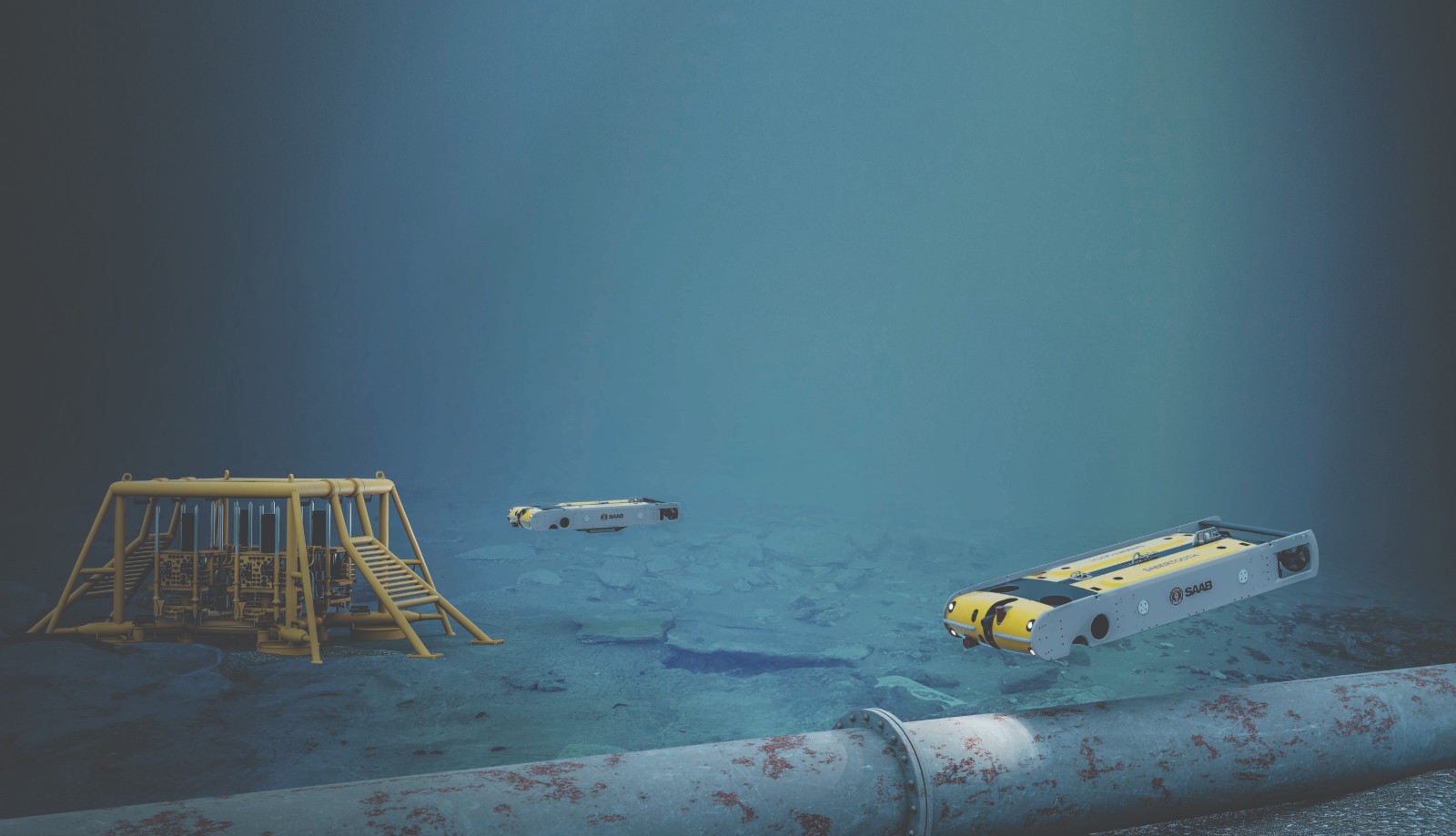Undervattensfarkosten Sabertooth från SAAB