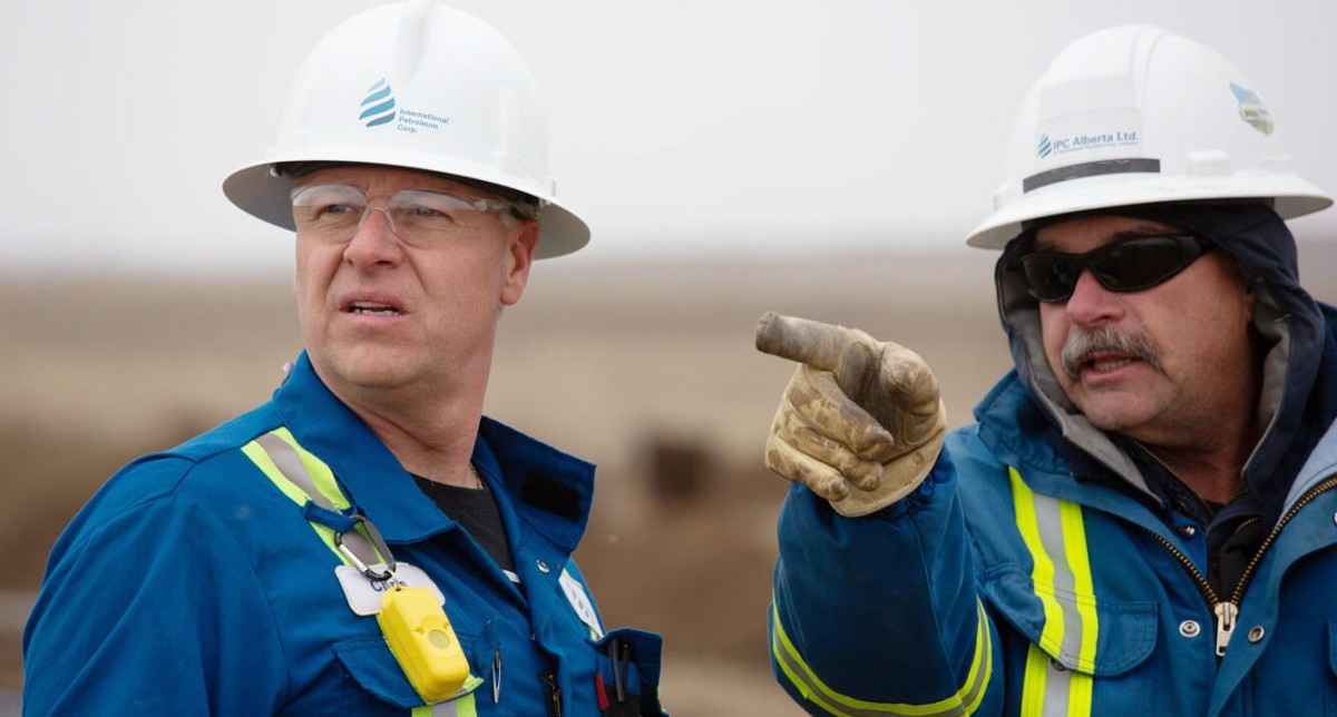 IPC-medarbetare på oljefältet
