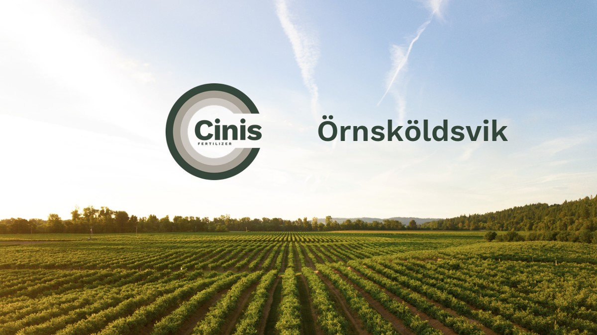 Cinis Fertilizer gör sig redo i Örnsköldsvik