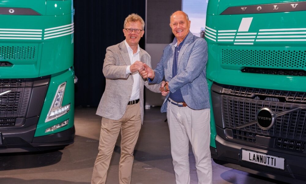 Roger Alm, President Volvo Trucks & Valter Lannutti, CEO Lannutti Group