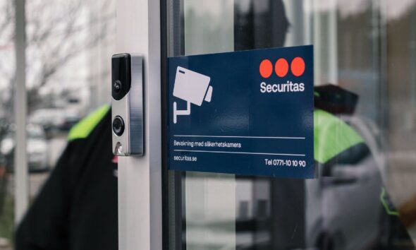 Securitas-skylt