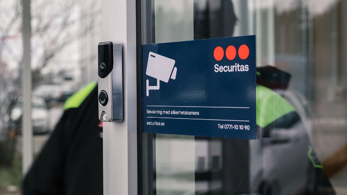 Securitas-skylt