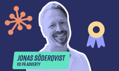 Jonas Söderqvist, VD för Adverty