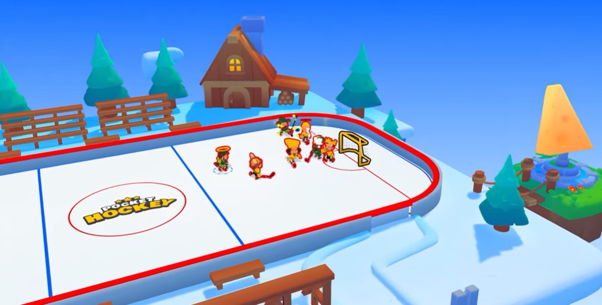 Pocket Hockey, ett spel från Gold Town Games