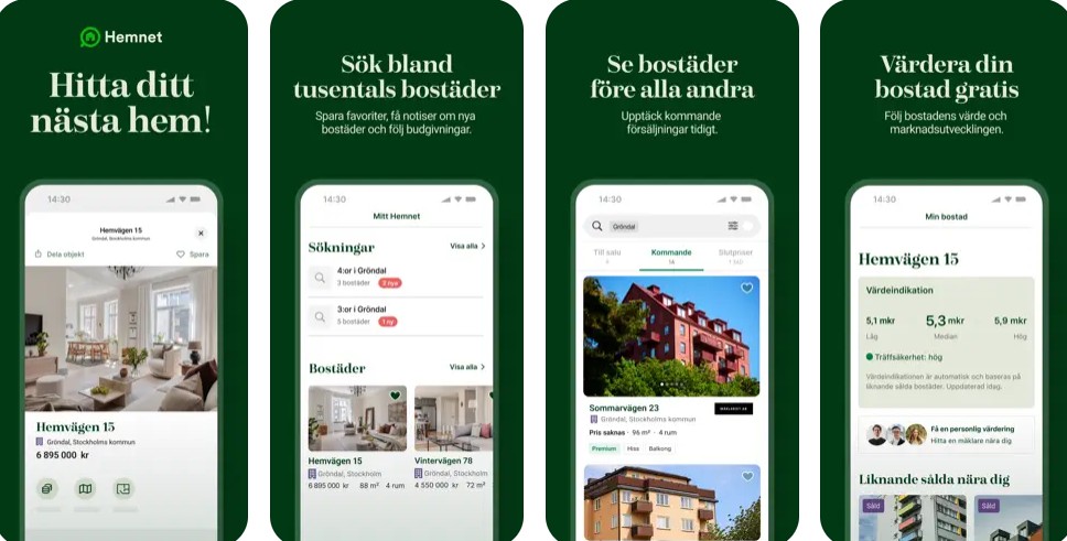 Hemnets app