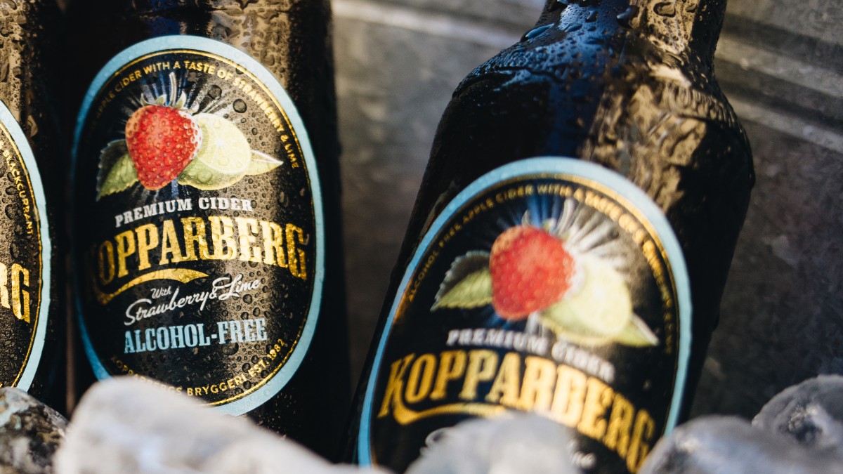 Alkoholfri cider från Kopparbergs Bryggeri