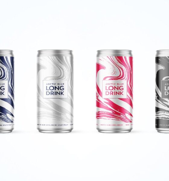 Arctic Blue Beverages long drink