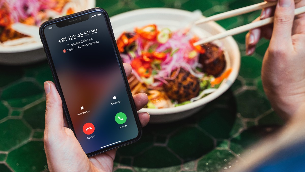 Mobil med Truecaller