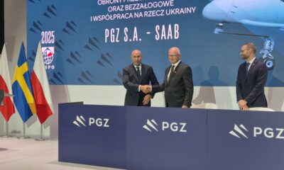 Saab och PGZ skriver avtal i Polen