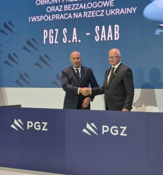 Saab och PGZ skriver avtal i Polen