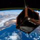 Nanosatellit från GomSpace i rymden