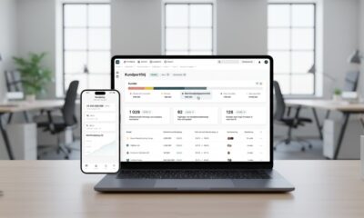 Upsales CRM på dator och mobil