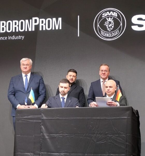 Saab och USC UDI skriver avtal