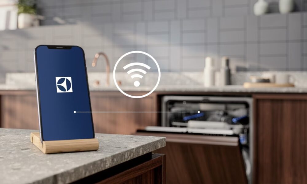 Electrolux uppkopplade diskmaskin