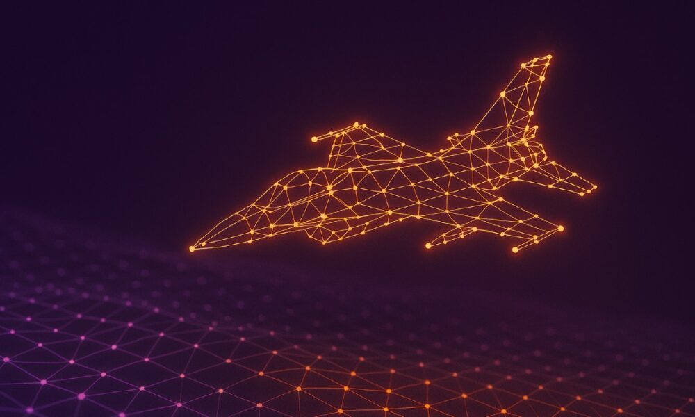 Jaktflyg i en digital stil