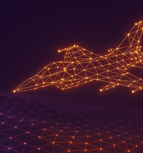 Jaktflyg i en digital stil