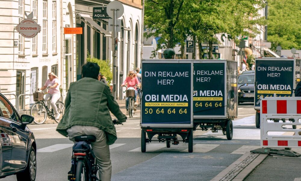MoveByBike ute på vägen