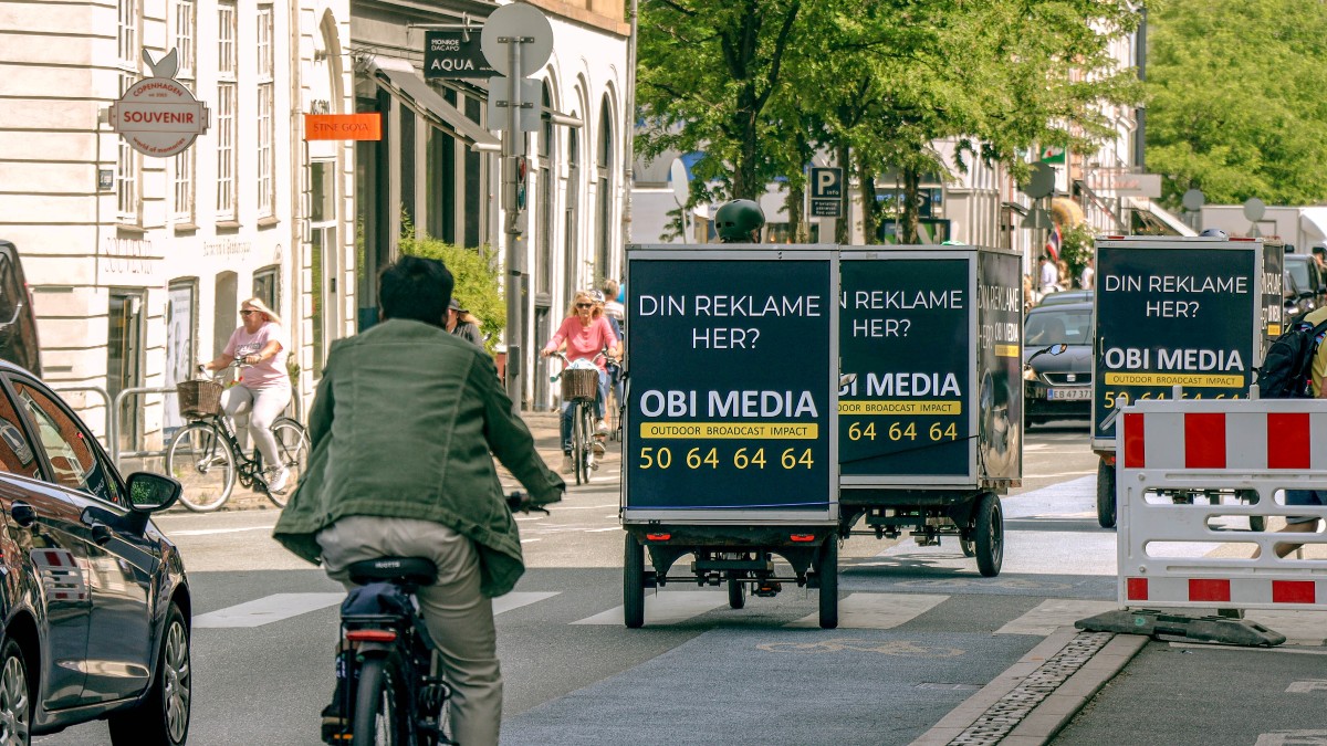 MoveByBike ute på vägen