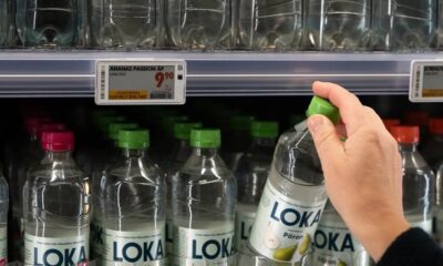 Prisettikett från Pricer