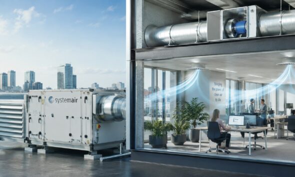 Ventilation med Systemair