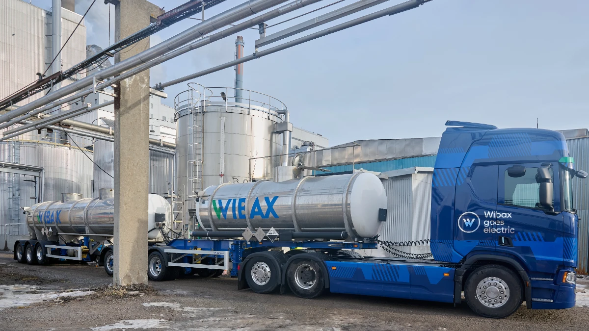 Ellastbil från Scania hos Wibax